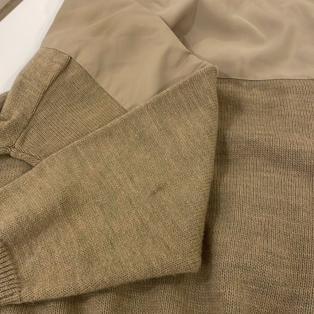 The RainSwetter outdoor tan sweater size XL mens - Picture 7 of 9